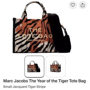 Marc Jacobs Tiger Stripe Jacquard Tote